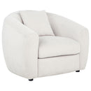 Isabella 3-piece Fabric Upholstered Sofa Set Sand