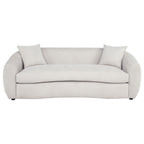 Home & Sleep Outlet - Isabella Fabric Upholstered Sofa Sand