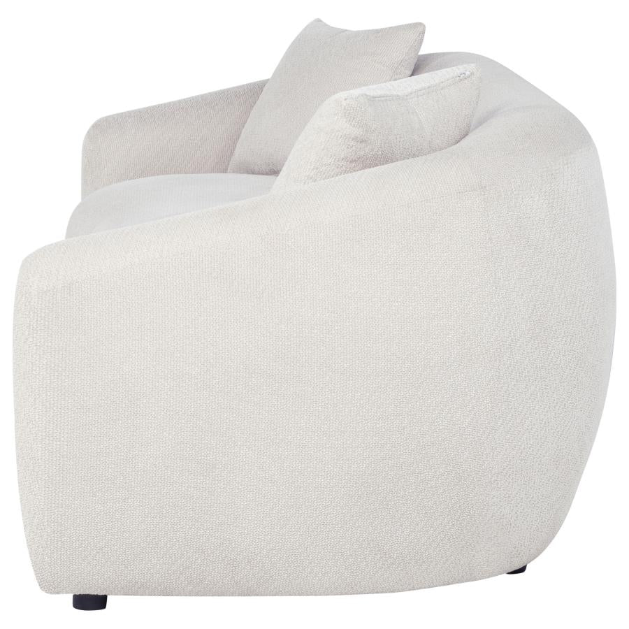 Home & Sleep Outlet - Isabella Fabric Upholstered Sofa Sand