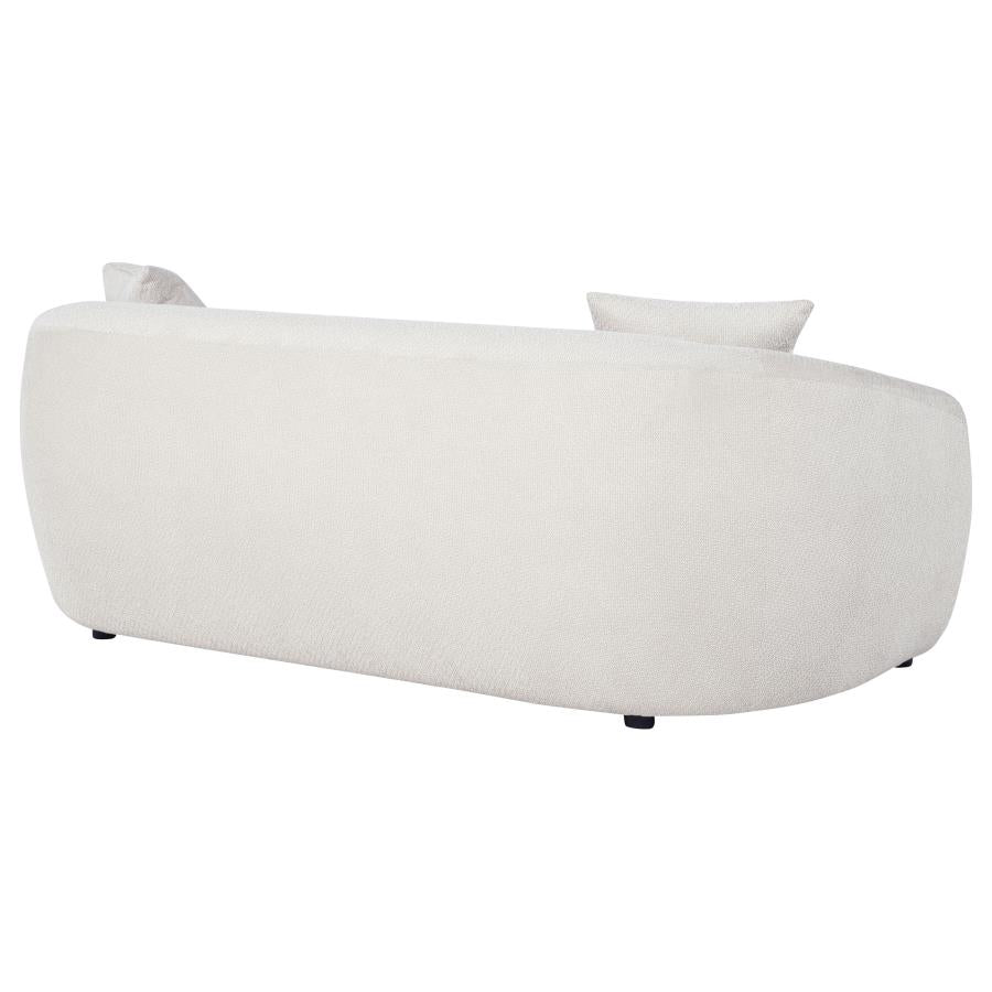 Home & Sleep Outlet - Isabella Fabric Upholstered Sofa Sand