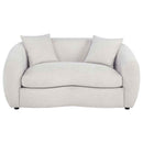 Isabella Fabric Upholstered Loveseat Sand