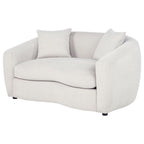 Home & Sleep Outlet - Isabella Fabric Upholstered Loveseat Sand