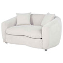 Isabella Fabric Upholstered Loveseat Sand