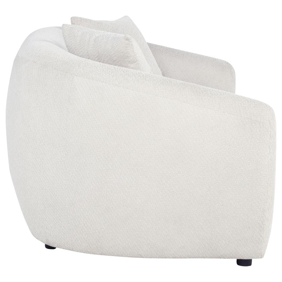 Home & Sleep Outlet - Isabella Fabric Upholstered Loveseat Sand