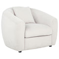 Home & Sleep Outlet - Isabella Fabric Upholstered Accent Chair Sand