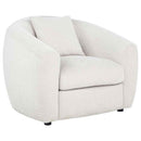 Isabella Fabric Upholstered Accent Chair Sand