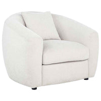 Isabella Fabric Upholstered Accent Chair Sand