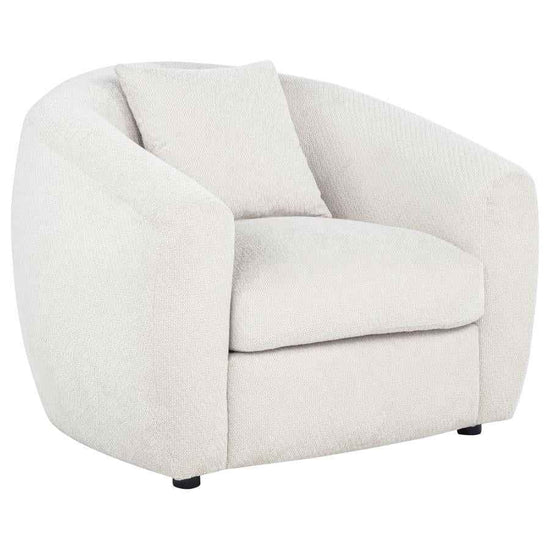 Isabella Fabric Upholstered Accent Chair Sand