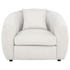 Home & Sleep Outlet - Isabella Fabric Upholstered Accent Chair Sand