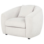 Home & Sleep Outlet - Isabella Fabric Upholstered Accent Chair Sand