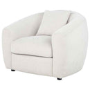 Isabella Fabric Upholstered Accent Chair Sand