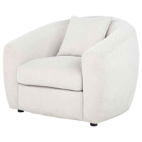 Isabella Fabric Upholstered Accent Chair Sand