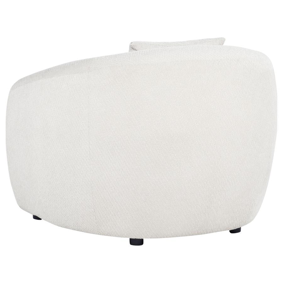 Home & Sleep Outlet - Isabella Fabric Upholstered Accent Chair Sand