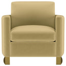 Corliss 3-piece Velvet Upholstered Sofa Set Camel