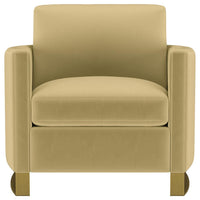 Corliss 3-piece Velvet Upholstered Sofa Set Camel