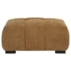 Octavia Upholstered Rectangular Ottoman Amber