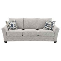 Tomkins 2-piece Boucle Upholstered Sofa Set Light Grey - Home & Sleep Outlet