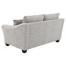 Tomkins 3-piece Boucle Upholstered Sofa Set Light Grey - Home & Sleep Outlet