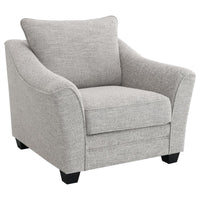 Tomkins 3-piece Boucle Upholstered Sofa Set Light Grey - Home & Sleep Outlet