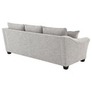 Tomkins Boucle Upholstered Sofa Light Grey - Home & Sleep Outlet