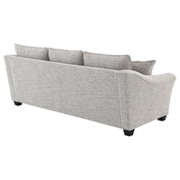 Tomkins Boucle Upholstered Sofa Light Grey - Home & Sleep Outlet