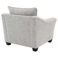 Tomkins Boucle Upholstered Chair Light Grey - Home & Sleep Outlet