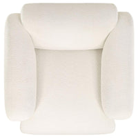 Dorset 3-piece Upholstered Round Track Arm Sofa Set White - Home & Sleep Outlet
