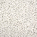 Dorset Fabric Upholstered Round Track Arm Loveseat White - Home & Sleep Outlet