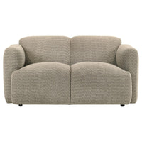 Dorset 3-piece Upholstered Round Track Arm Sofa Set Brown - Home & Sleep Outlet