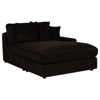 Blaine Upholstered Reversible Chaise Sectional Sofa Chocolate - Home & Sleep Outlet