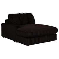 Blaine Upholstered Reversible Chaise Sectional Sofa Chocolate - Home & Sleep Outlet