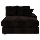 Blaine Upholstered Reversible Chaise Sectional Sofa Chocolate - Home & Sleep Outlet
