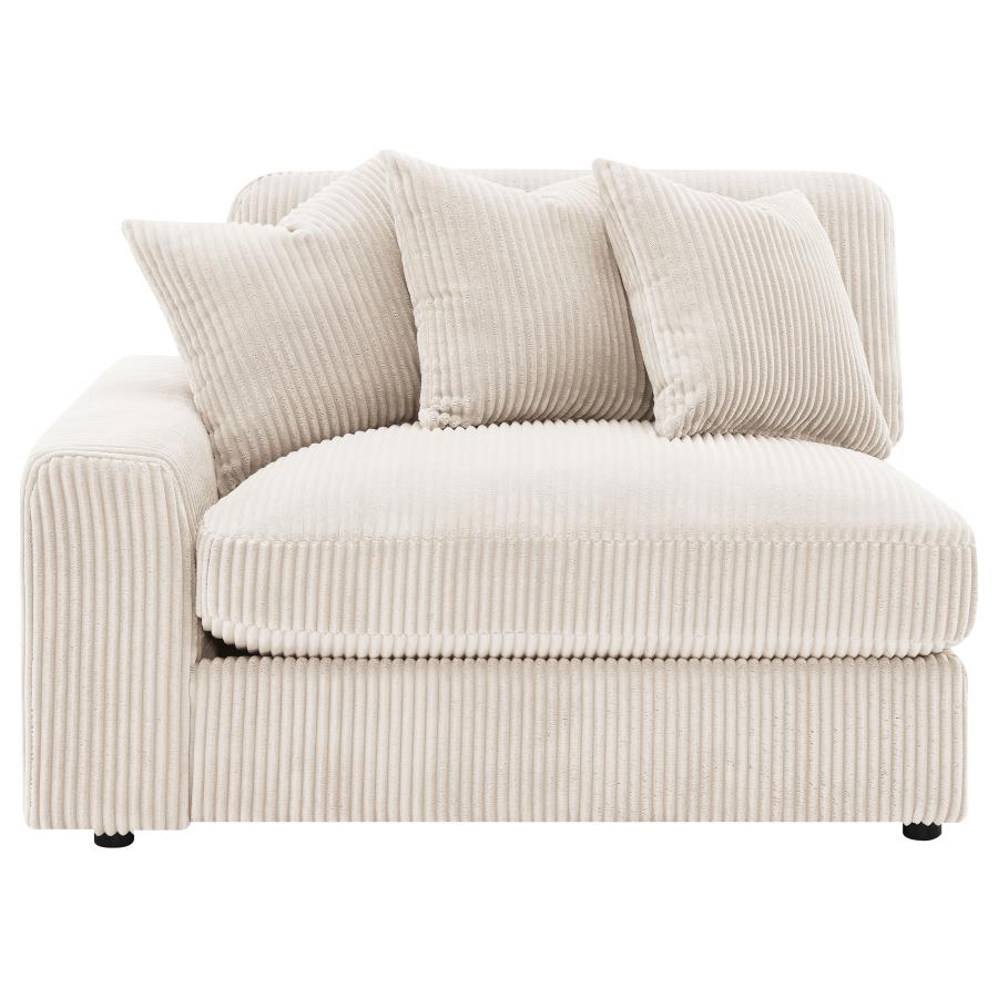 Blaine Upholstered Reversible Chaise Sectional Sofa Sand - Home & Sleep Outlet
