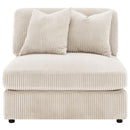Blaine Upholstered Reversible Chaise Sectional Sofa Sand - Home & Sleep Outlet