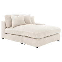 Blaine Upholstered Reversible Chaise Sectional Sofa Sand - Home & Sleep Outlet