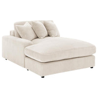 Blaine Upholstered Reversible Chaise Sectional Sofa Sand - Home & Sleep Outlet