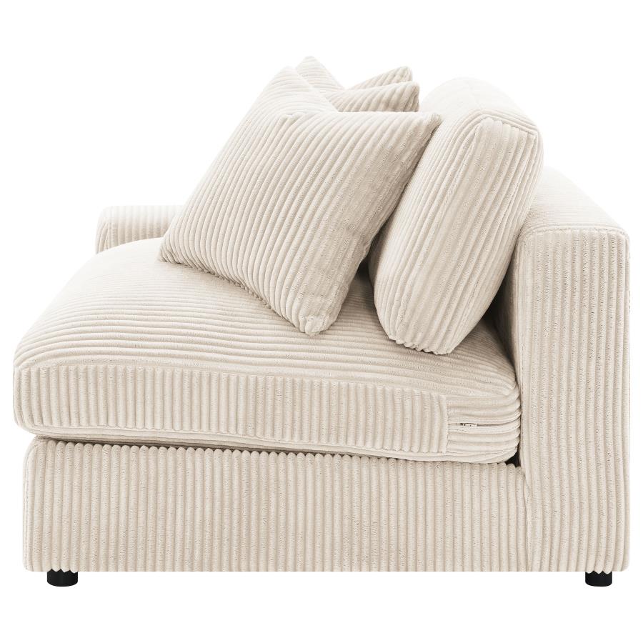 Blaine Upholstered Reversible Chaise Sectional Sofa Sand - Home & Sleep Outlet