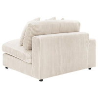 Blaine Upholstered Reversible Chaise Sectional Sofa Sand - Home & Sleep Outlet