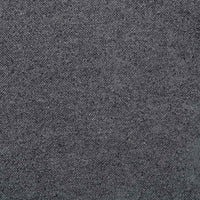 Octavia Upholstered Rectangular Ottoman Charcoal Grey