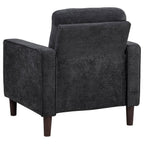 Home & Sleep Outlet - Bowen II 3-piece Upholstered Track Arm Sofa Set Steel Grey