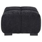 Home & Sleep Outlet - Octavia Upholstered Rectangular Ottoman Black