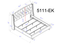 EVA 5111BK-K (2-Piece Bed Set)
