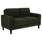 Home & Sleep Outlet - Ruth 3-piece Fabric Upholstered Track Arm Sofa Matcha Green