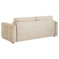 Amador 2-piece Chenille Upholstered Track Arm Sofa Set Camel