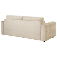 Amador Chenille Upholstered Track Arm Sofa Camel