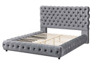 FLORY 5112GY-ALL (4-Piece Bed Set)