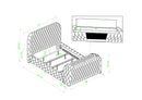 NATALIA 5115BK-K (5-Piece Bed Set)