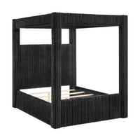 CARLA 5118BK (4-Piece Bed Set)