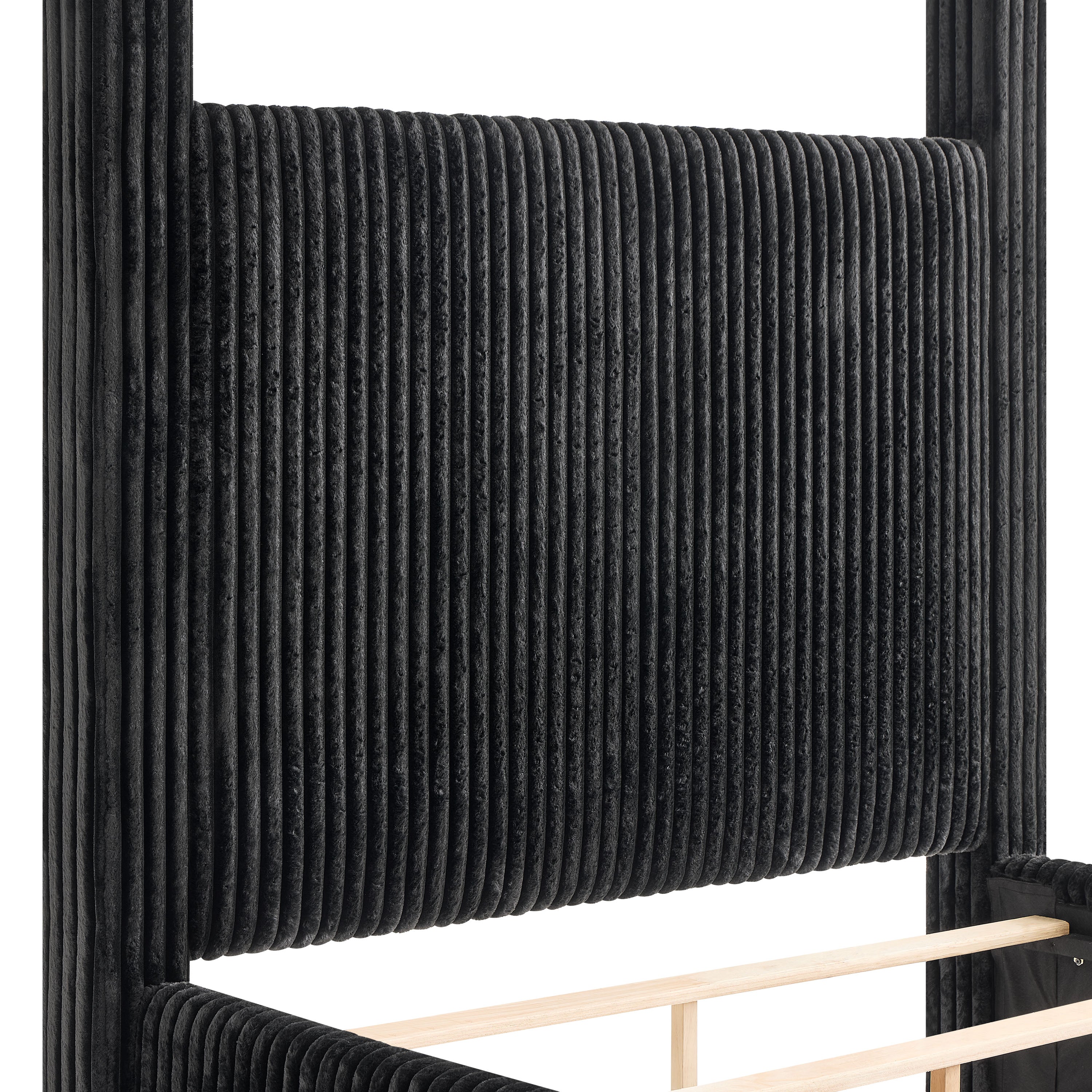 CARLA 5118BK (4-Piece Bed Set)