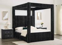 CARLA 5118BK (4-Piece Bed Set)